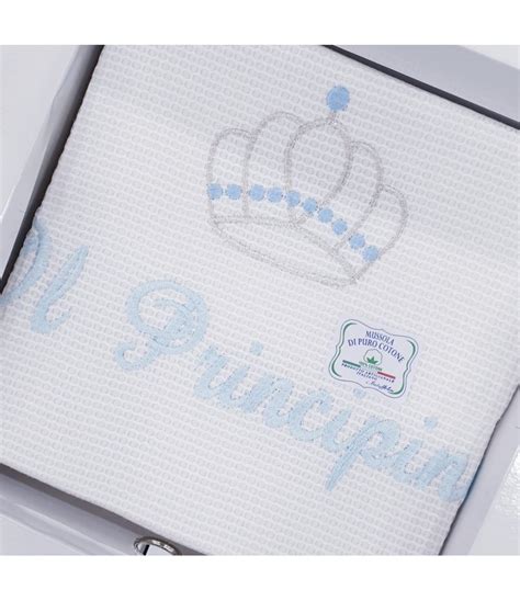 Set coordinato di accessori per neonato con ricami