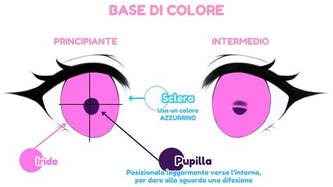 Diagramma passo-passo che mostra come disegnare le macchie degli occhi del panda