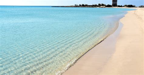 Spiaggia di Porto Cesareo con fondale basso