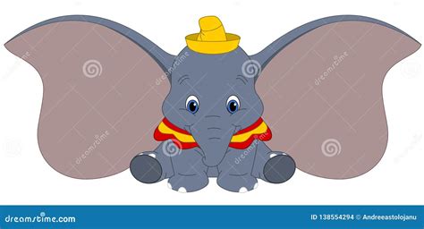 illustrazione di Dumbo