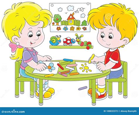 Bambini che disegnano