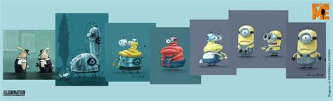Evoluzione dei Minions attraverso le ere
