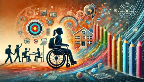 Insegnante che aiuta uno studente con disabilità
