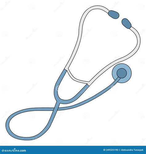 Illustrazione di un fonendoscopio su un torace, simbolo dell'auscultazione cardiaca