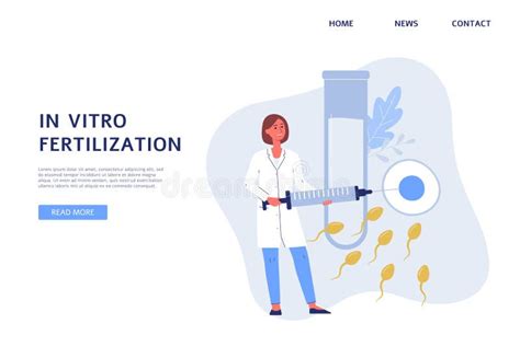 Illustrazione di un laboratorio di fecondazione in vitro