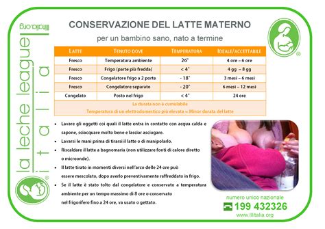 Kit per l'estrazione e la conservazione del latte materno
