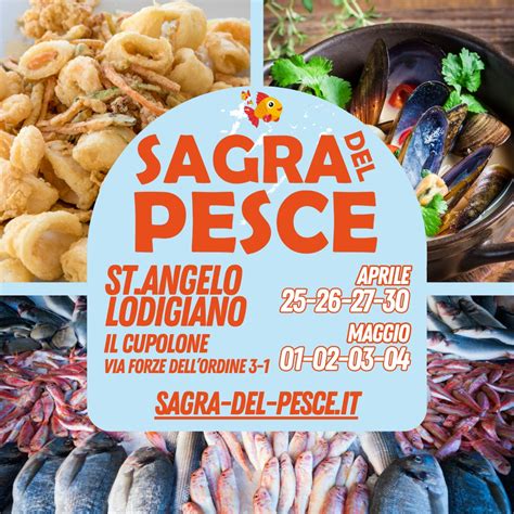Stand gastronomici con pesce fresco alla Sagra del Pesce