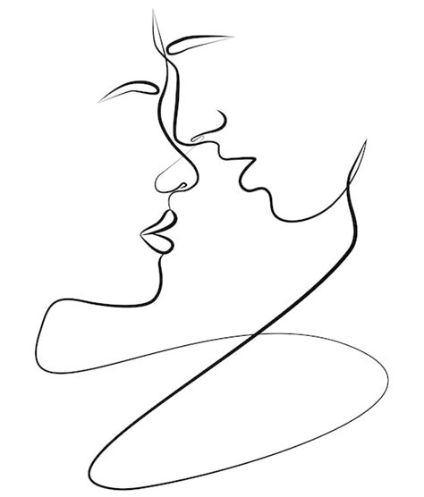 Illustrazione stilizzata di un uomo e una donna, con enfasi sul seno femminile