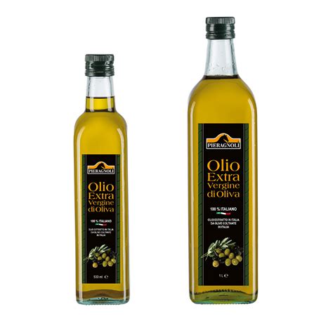 Bottiglia di olio extravergine d'oliva