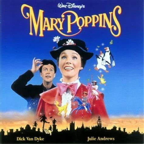 Copertina dell'album della colonna sonora di Mary Poppins