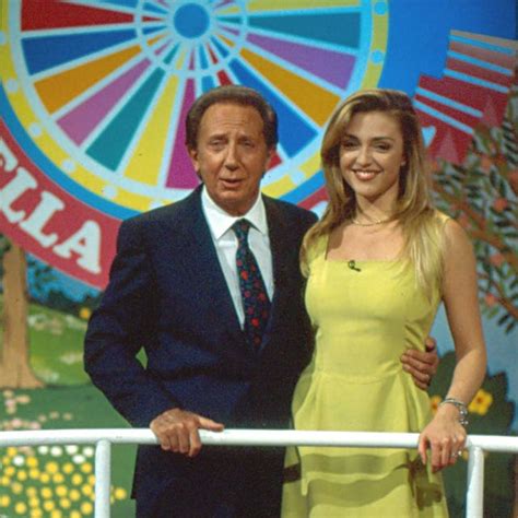 Mike Bongiorno e Antonella Elia a La Ruota della Fortuna