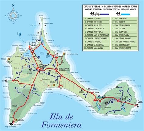Panorama ciclabile a Formentera
