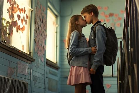 Ragazza che guarda intensamente un ragazzo