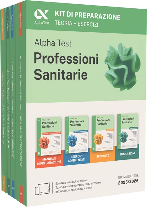 Libri di testo per il test di professioni sanitarie