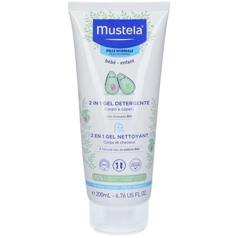 Flacone di gel detergente 2 in 1 Mustela