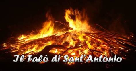 Falò di Sant'Antonio con fantoccio