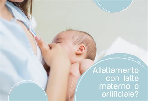 Latte materno e latte artificiale