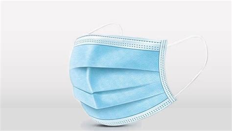Immagine di un operatore sanitario che indossa una mascherina chirurgica standard