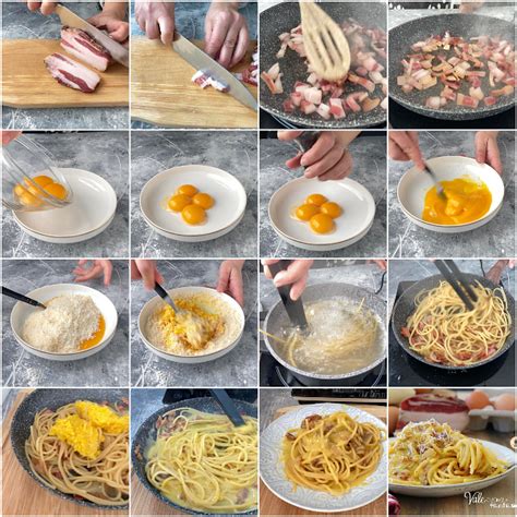 Ingredienti per la pasta alla carbonara
