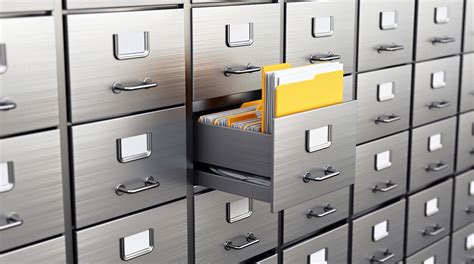 Illustrazione di un archivio digitale con icone video