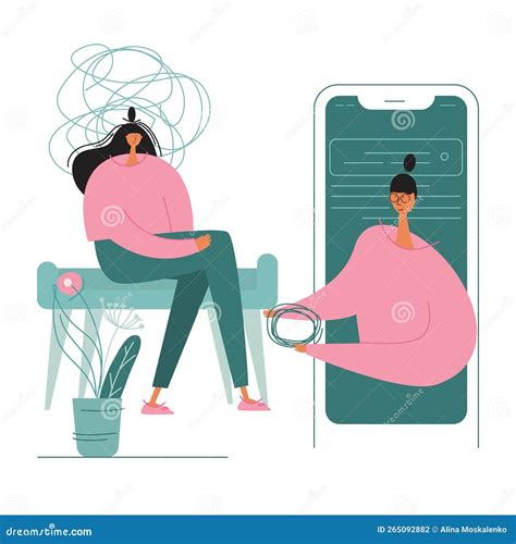 illustrazione di una sessione di psicoterapia