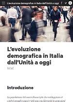 Evoluzione demografica in Italia con focus sull'età media dei genitori.