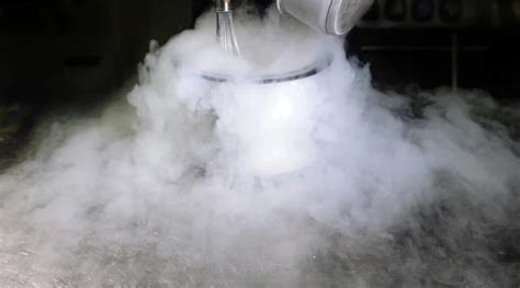 Criotank con azoto liquido