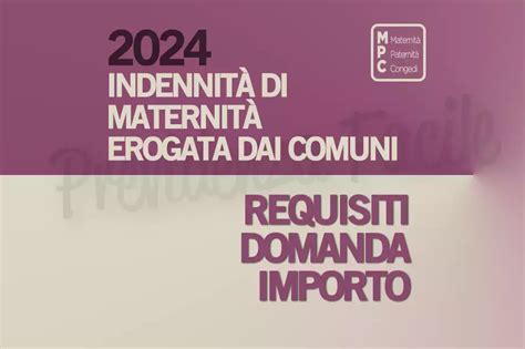Infografica sui requisiti per l'indennità di maternità in disoccupazione