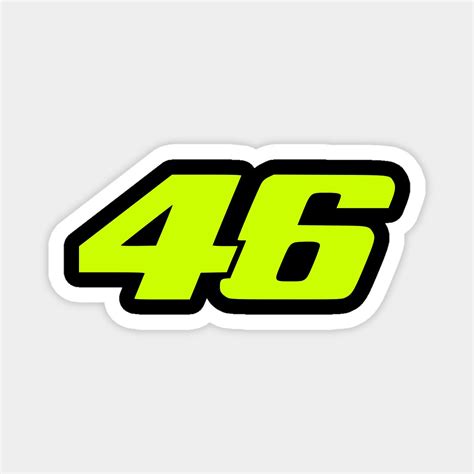 Valentino Rossi con il numero 46