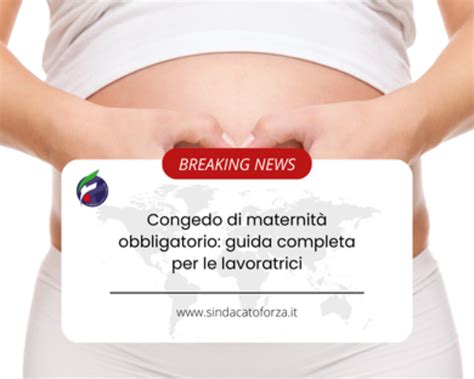 Diagramma che illustra le opzioni di congedo di maternità obbligatorio