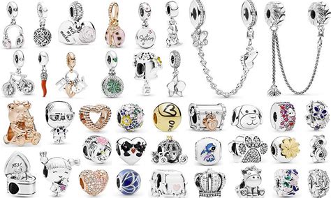 bracciale pandora con ciondoli mese di nascita e ciondolo bebè