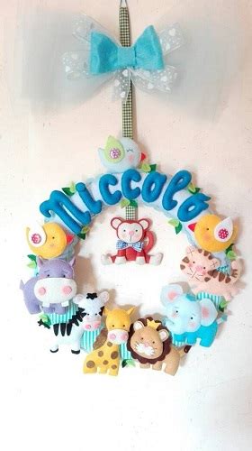 fiocco nascita colorato