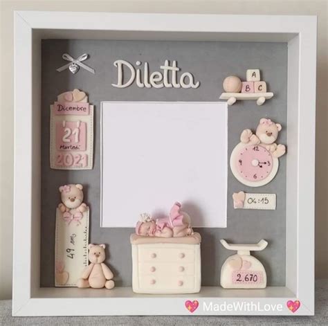 materiali per quadretto nascita fai da te