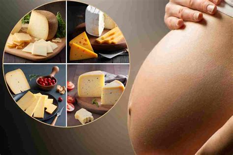 immagine di vari formaggi italiani sicuri in gravidanza