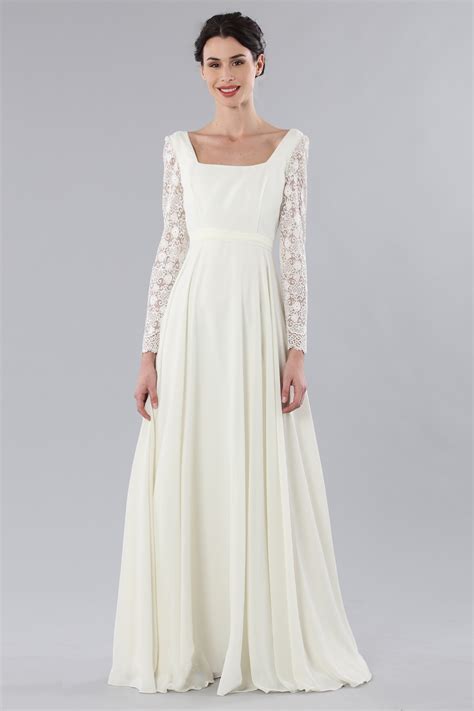 abito da sposa stile impero