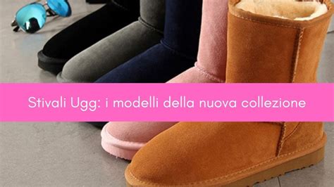 Collage di diversi modelli di stivali UGG per bambina in varie ambientazioni invernali