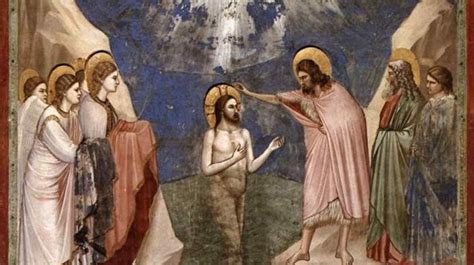 Battesimo di Gesù nel fiume Giordano