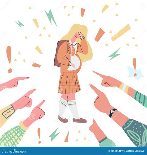 Illustrazione di un adolescente triste