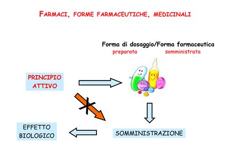 Diagramma che mostra le diverse forme farmaceutiche di Spasmex