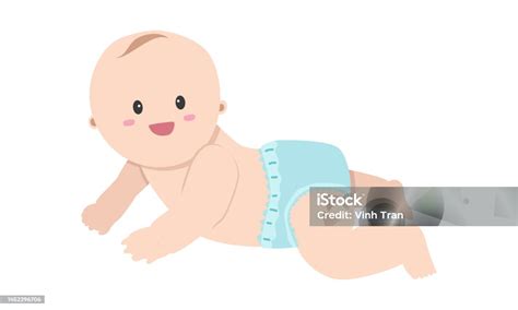 Illustrazione di un adulto che indossa un pannolino e un body da neonato
