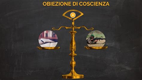 Illustrazione del concetto di obiezione di coscienza