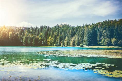 Lago del Giura con morene