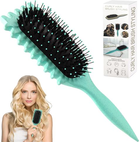 spazzola scioglinodi per capelli ricci