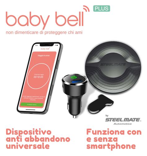 Icona di un dispositivo anti-abbandono per auto