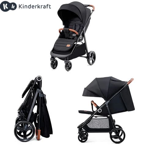 Illustrazione del sistema CLICK & FOLD del passeggino Kinderkraft Indy