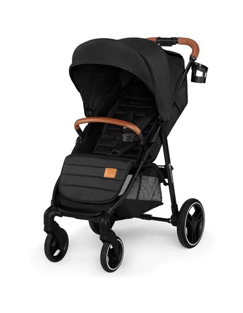 Dettaglio delle ruote ammortizzate del passeggino Kinderkraft Indy