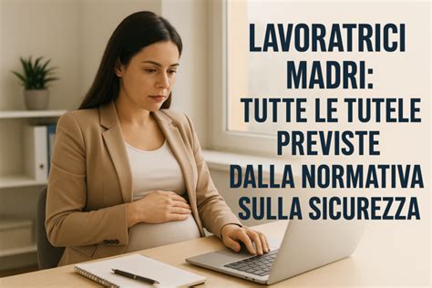 Diagramma che illustra i diritti delle lavoratrici madri