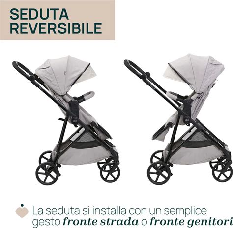 Passeggino modulare in azione