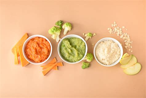 Schema visivo degli ingredienti per la prima pappa