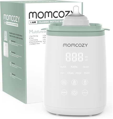 Scaldabiberon Momcozy Nutri in uso